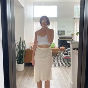 Free People Intimates Slip Skirt